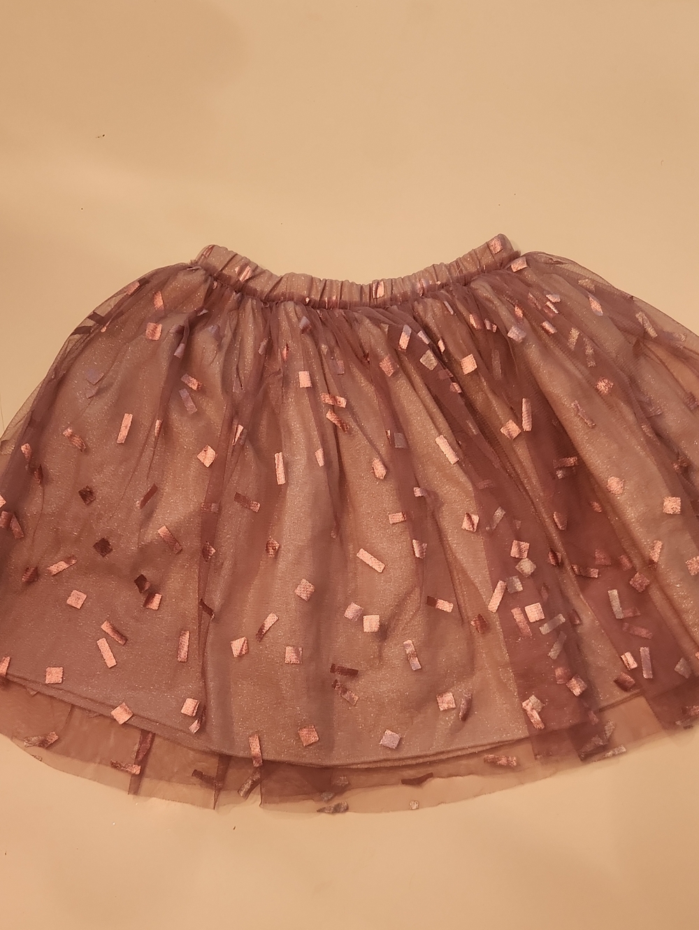 Peek Tutu skirt metallic confetti Pink Size 10